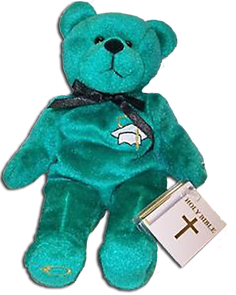Holy Bears are adorable Teddy Bears to celebrate a special someones Commencement at Graduation!  Come visit us for a Great selection of Religious Graduation Teddy Bears!