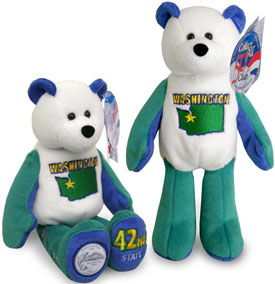 Limited Treasures Coin Teddy Bears