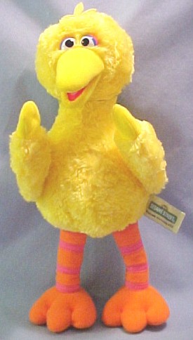 big bird sesame street plush