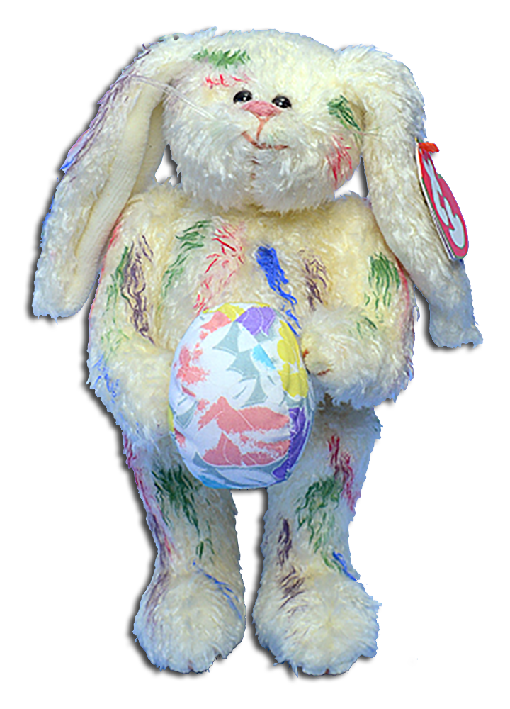 Ty Attic Treasures Collection 6093 Azalea Lavender Bunny Rabbit 1999 Retired for sale online