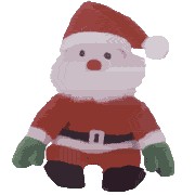 Ty Beanie Baby Santa The Santa Claus Ty Beanie Baby Santa The Santa Claus
- introduced 9/30/98 retired 12/31/98 birth 12/6/98
- Poem: Known by all in his suit of red, Piles of presents on his sled, Generous and giving, he brings us joy, Peace and love, plus this special toy!