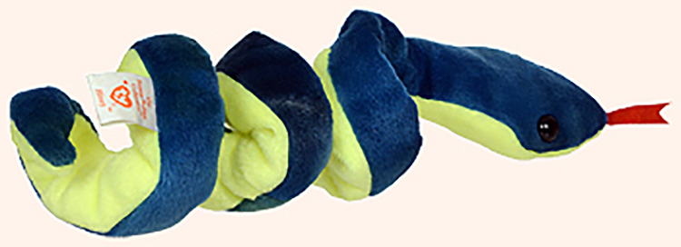 TY Beanie Babies Hissy the Snake Stuffed Animal TY Beanie Babies Hissy the Snake Stuffed Animal