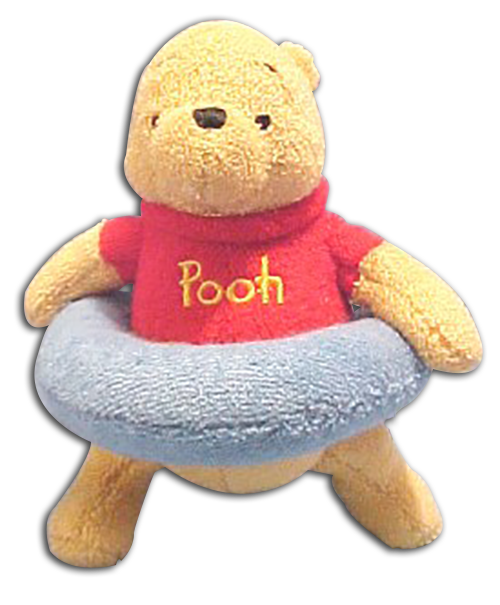 Disney Gund Shake Rattle Float Winnie the Pooh