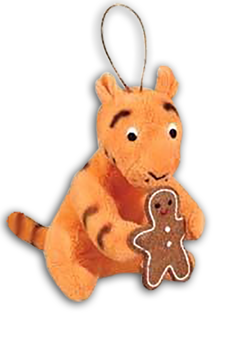 Tigger with Gingerbread Christmas Ornament