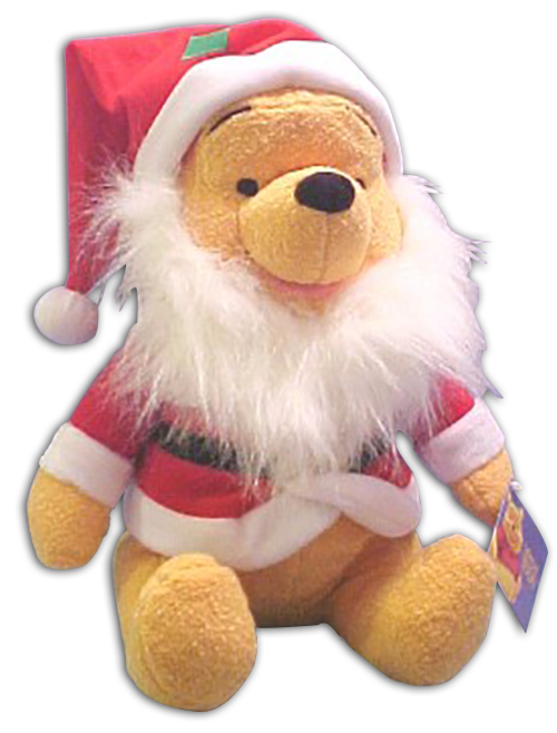 Winnie the Pooh and Friends Christmas Stuffed Toys