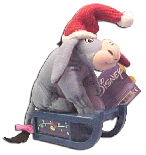 Disney's Plush Sledding Eeyore Disney's Plush Sledding Eeyore