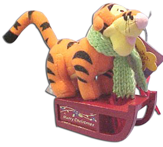 Disney's Plush Sledding Tigger Disney's Plush Sledding Tigger