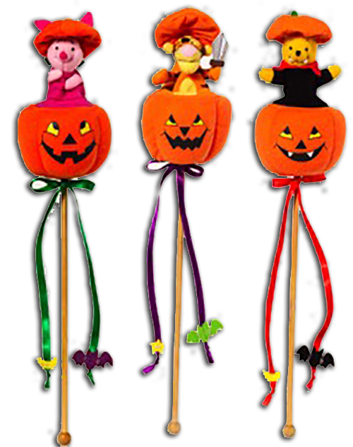 Pooh & Friends Halloween Stick Puppets