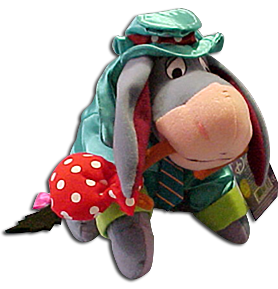 Disney's Plush Halloween Hobo Eeyore Disney's Plush Halloween Hobo Eeyore
