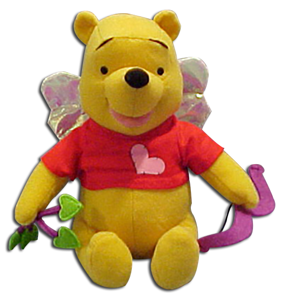 Pooh and Friends Valentines Day Plush Stuffed Toys