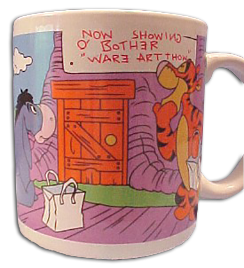 Disney's Pooh & Gang New York 100 Acre Woods Style Ceramic Mug