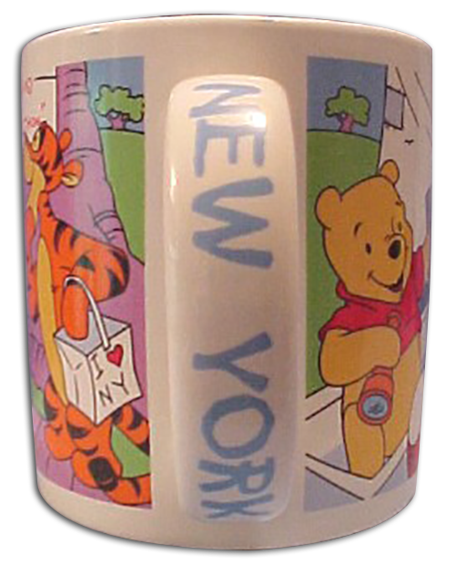 Disney's Pooh & Gang New York 100 Acre Woods Style Ceramic Mug